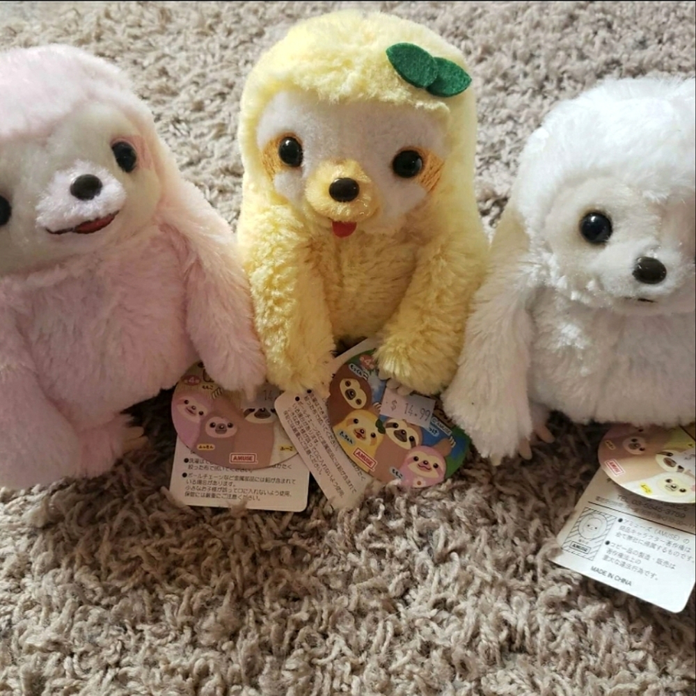 Sloth Plushies